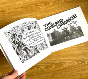 A signed copy of The Clubland Chronicles Book by Mark Wigan