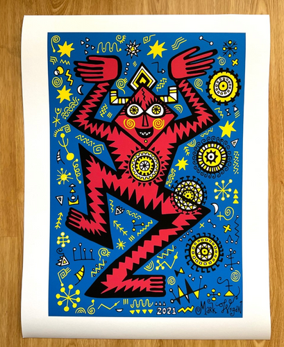 Star Chaser signed limited edition A3 Print
