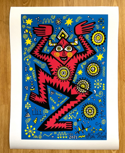 Star Chaser signed limited edition A3 Print