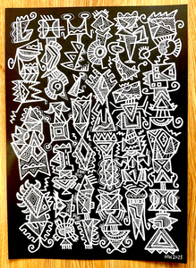 The Lost Kingdom -number 3 original drawing 2023