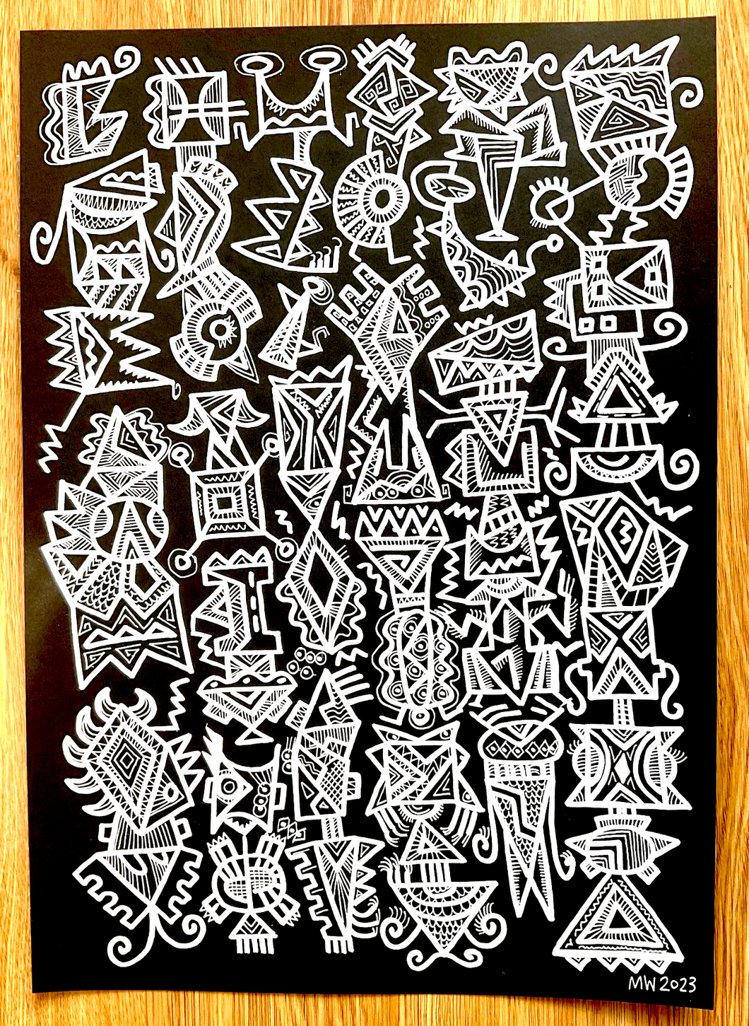 The Lost Kingdom -number 3 original drawing 2023