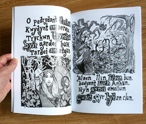 A signed copy of Kat Godeu Llyfr Taliesin VIII