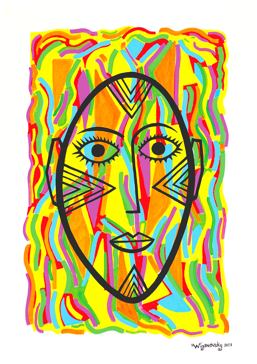 Wide Awake (2023) Signed A3 limited Edition Giclee Print