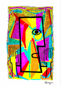 Ball of Confusion (2023) signed limited edition giclee print  A3 Format