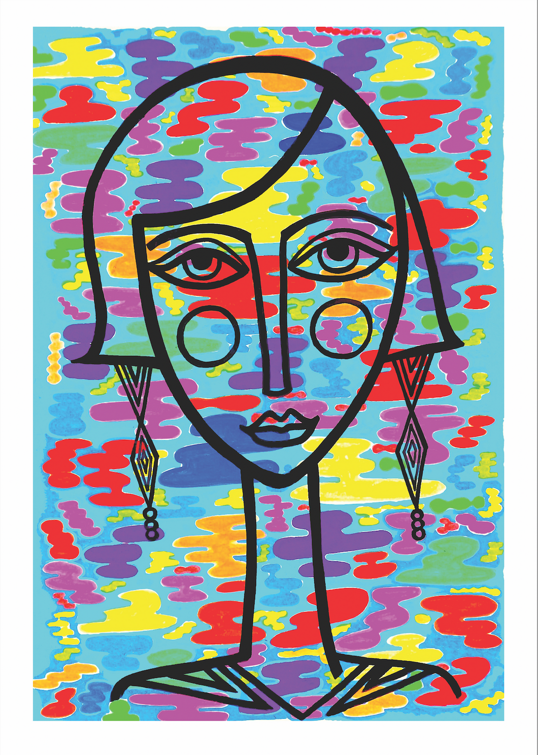 The Look A3 limited edition giclee print