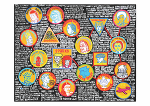 Mind Mapping (Sparks and co) a limited Edition A3 Giclee print