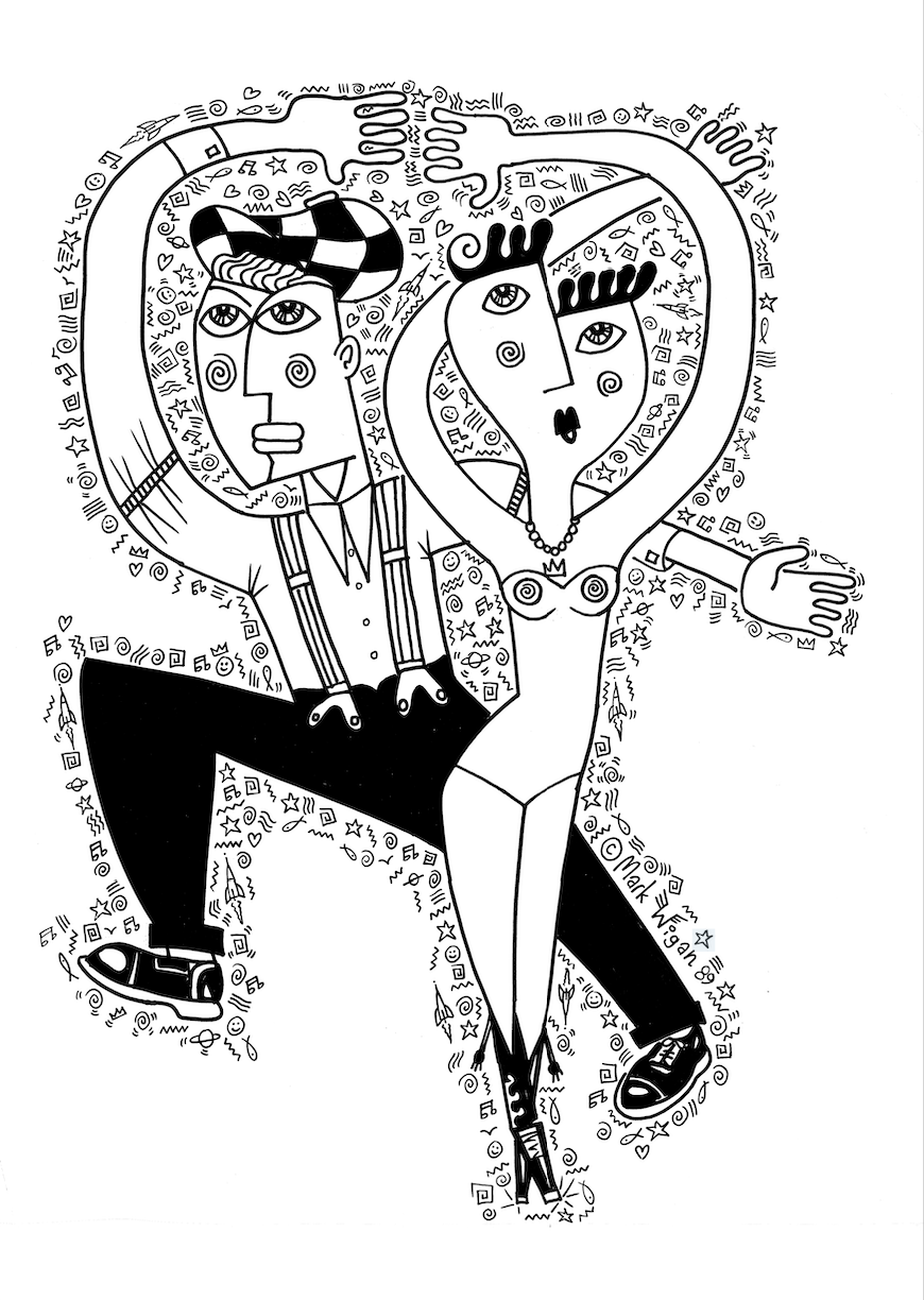 Dance Stance A3 Limited Edition print