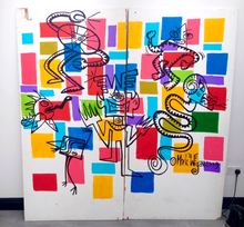 Load image into Gallery viewer, Noiselab Mural paintings Manchester 2009