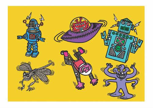 Space Race A3 limited edition print