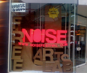 Noiselab Mural paintings Manchester 2009