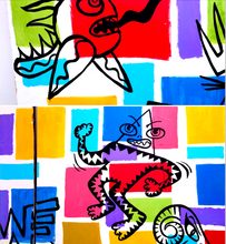 Load image into Gallery viewer, Noiselab Mural paintings Manchester 2009