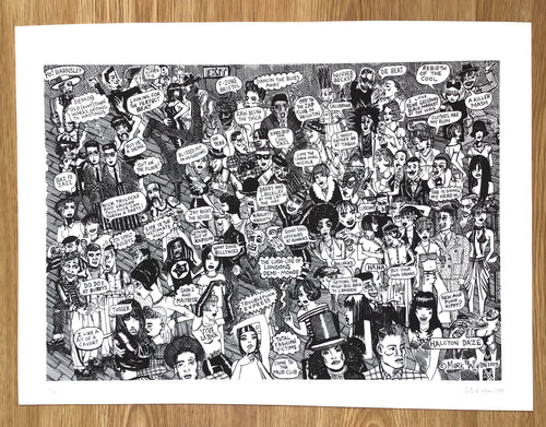 Halcyon Daze A3 print