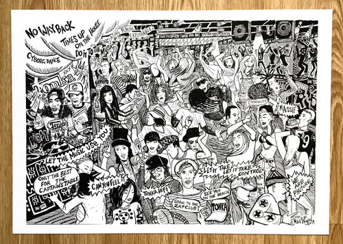 Tonka Hi Fi at The Brain Club 1989