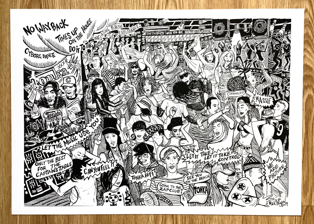 Tonka Hi Fi at The Brain Club 1989