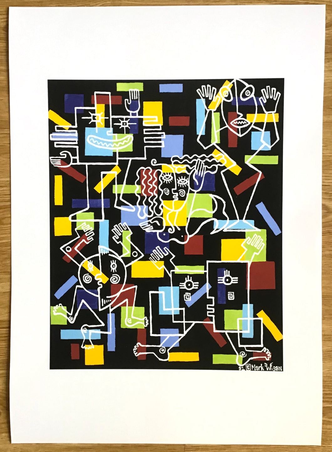 Signed Balearic Dawn A3 print