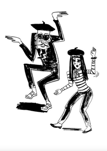 THROW SOME SHAPES A3 limited edition giclee print