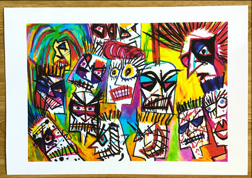 Euphoria (1983) A3 signed limited edition print