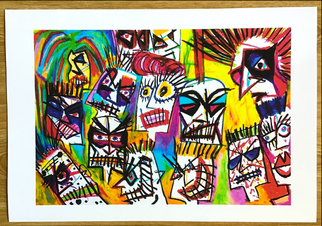 Euphoria (1983) A3 signed limited edition print