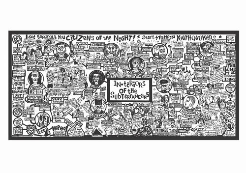 Citizens of the Night 1984 A3  print