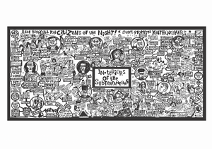 Citizens of the Night 1984 A3 Giclee print