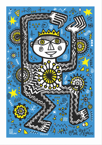 Midnight Dancer A3 limited edition print