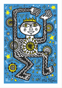 Midnight Dancer A3 limited edition print