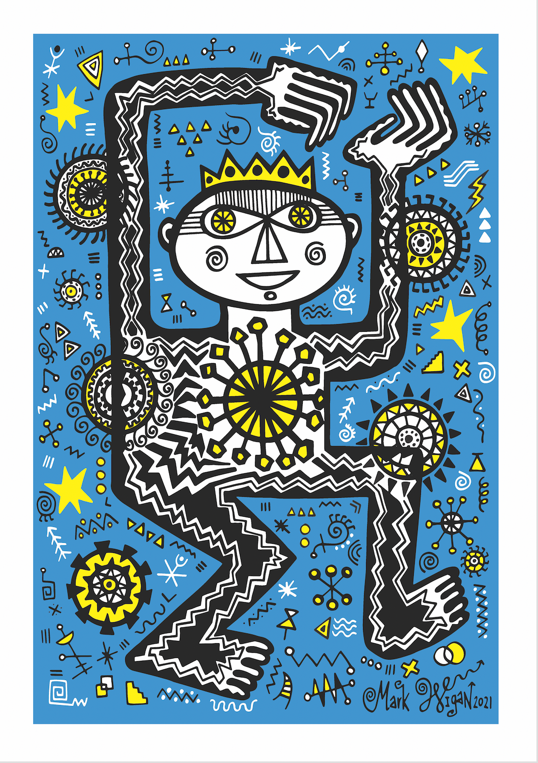 Midnight Dancer A3 limited edition print
