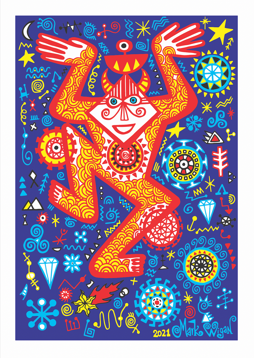 Spellbound A3 print