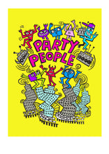 Load image into Gallery viewer, PARTY PEOPLE A3 Giclee print